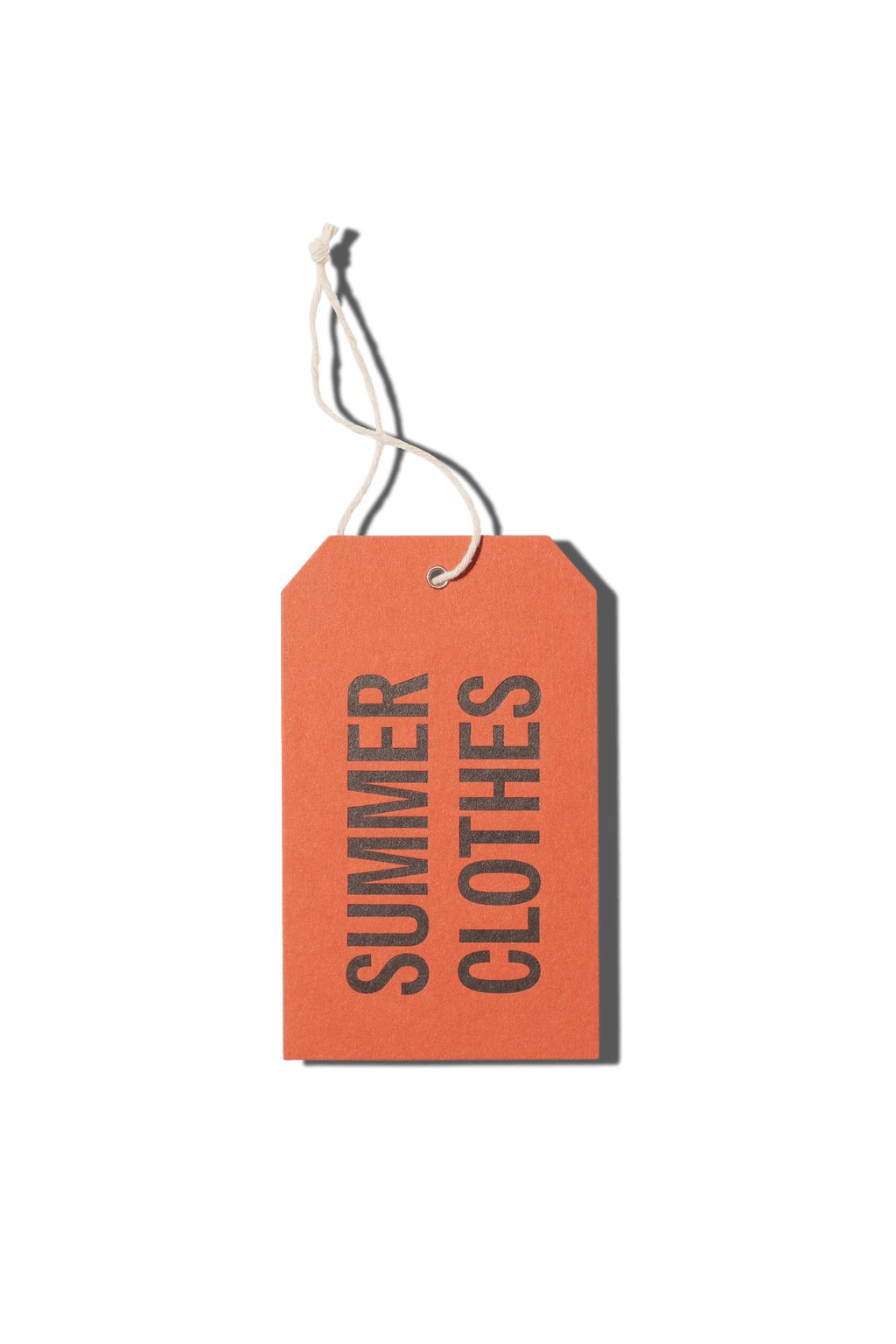 Papier Royal - "Summer Clothes" Hang Tag - Papier Royal