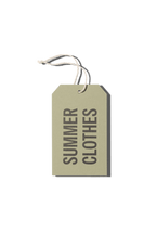 Papier Royal - "Summer Clothes" Hang Tag - Papier Royal