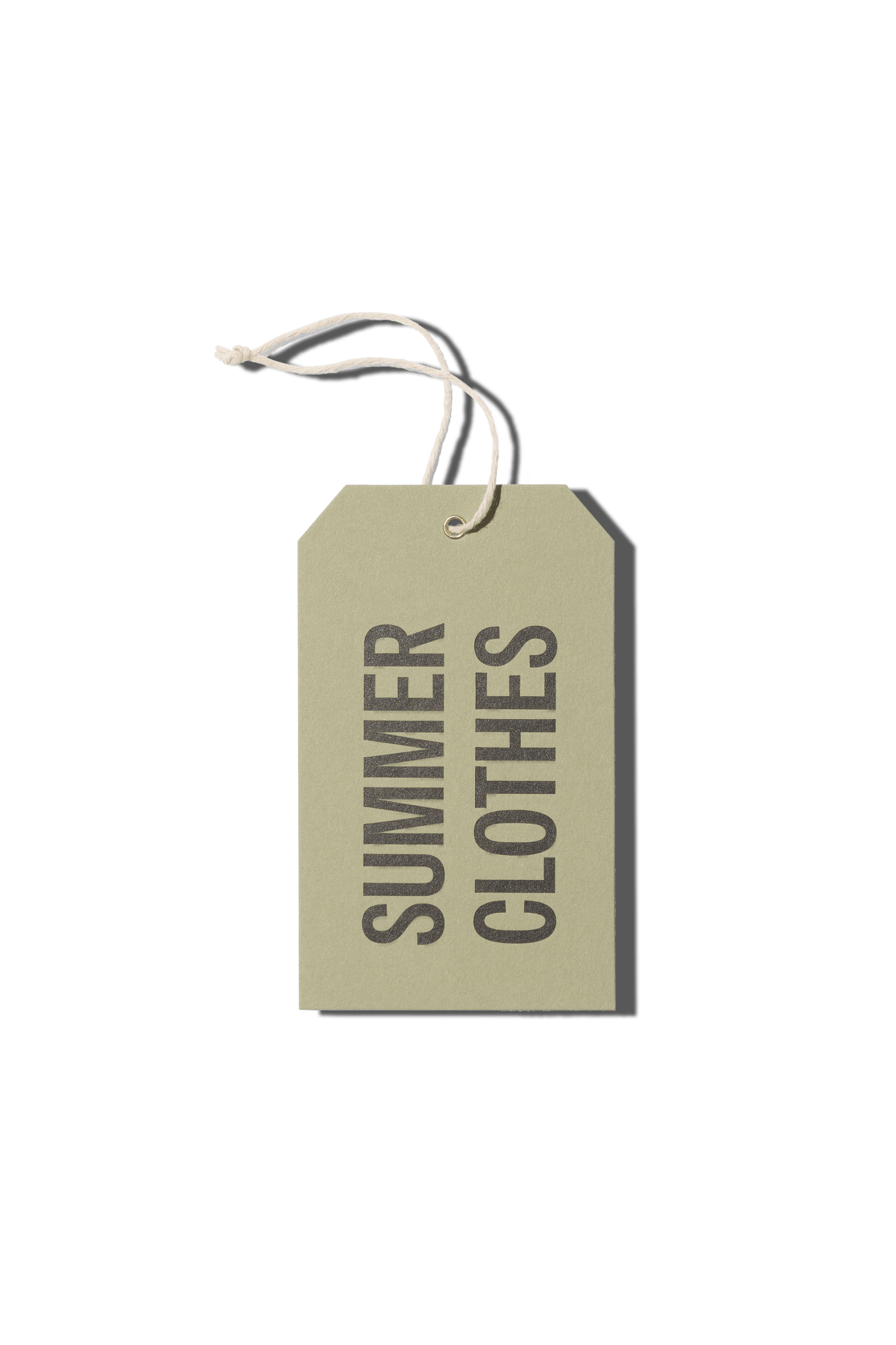 Papier Royal - "Summer Clothes" Hang Tag - Papier Royal
