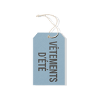 Papier Royal - "Summer Clothes" Hang Tag - Papier Royal
