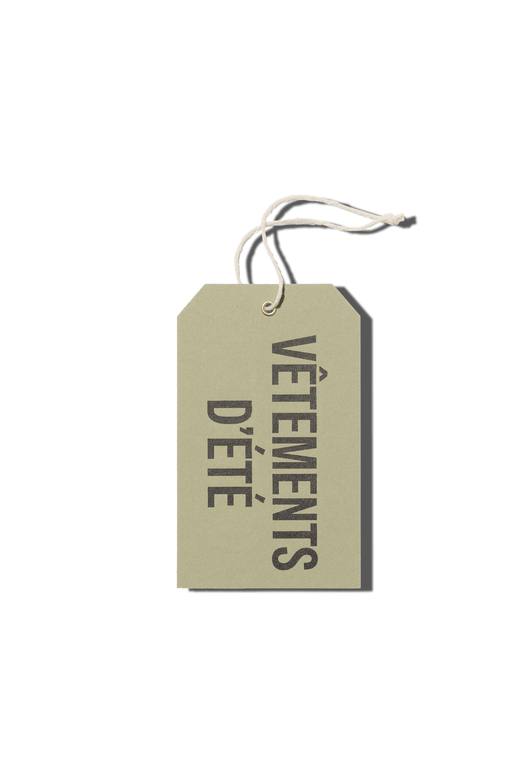Papier Royal - "Summer Clothes" Hang Tag - Papier Royal