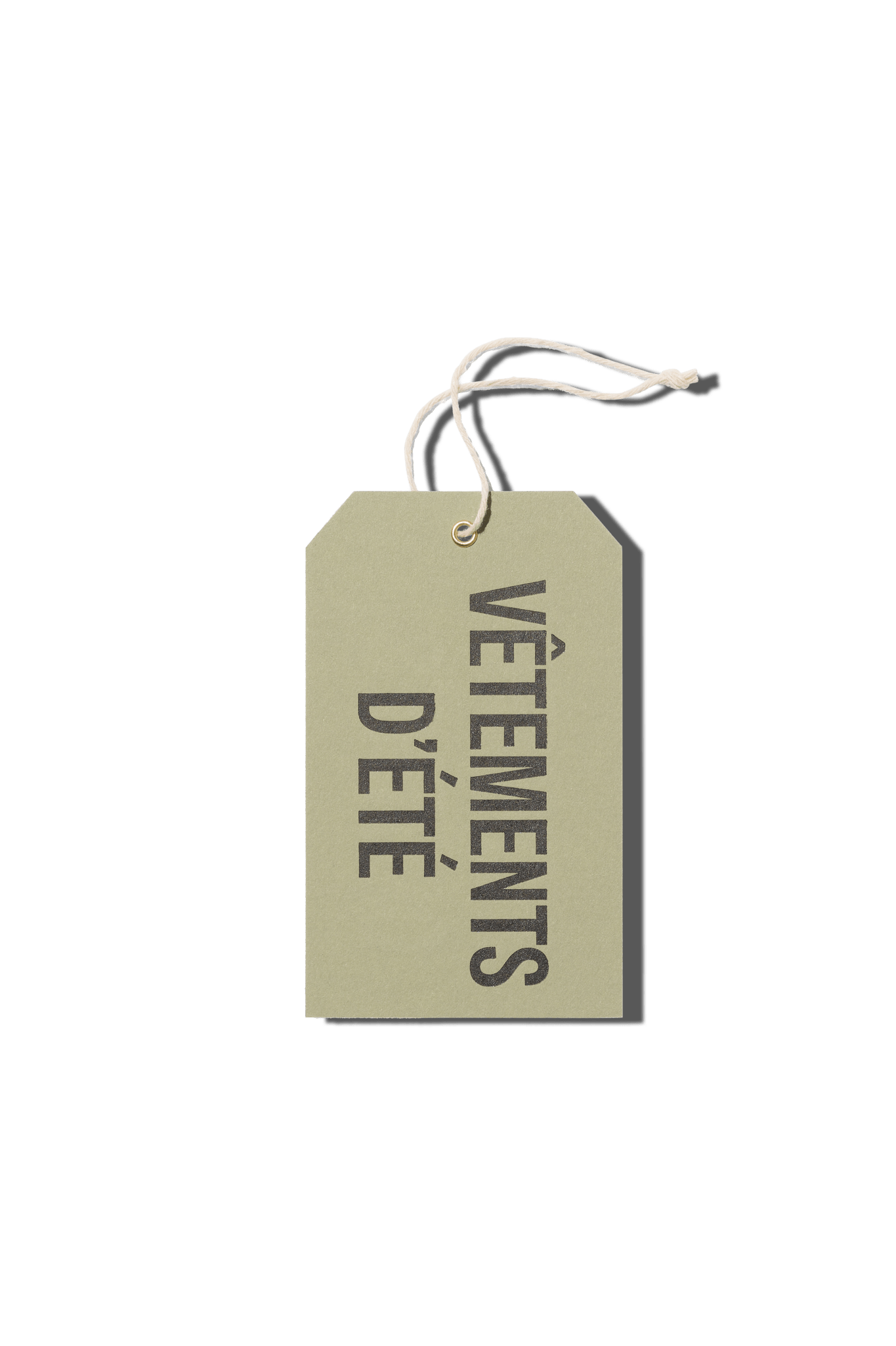 Papier Royal - "Summer Clothes" Hang Tag - Papier Royal