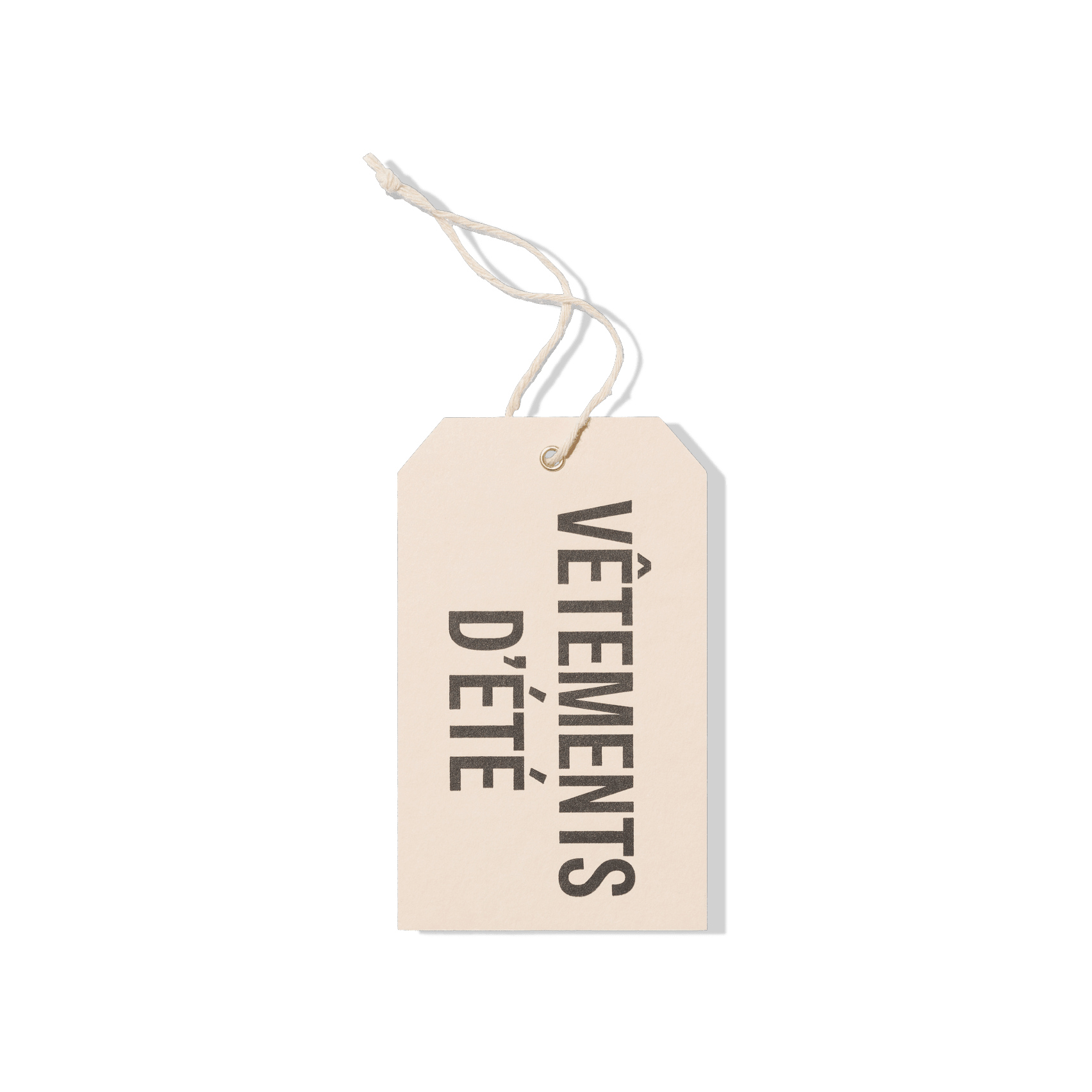 Papier Royal - "Summer Clothes" Hang Tag - Papier Royal