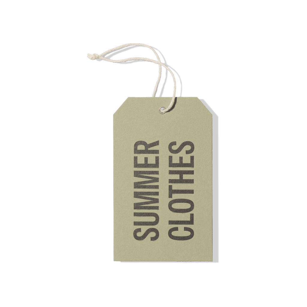 Papier Royal - "Summer Clothes" Hang Tag - Papier Royal