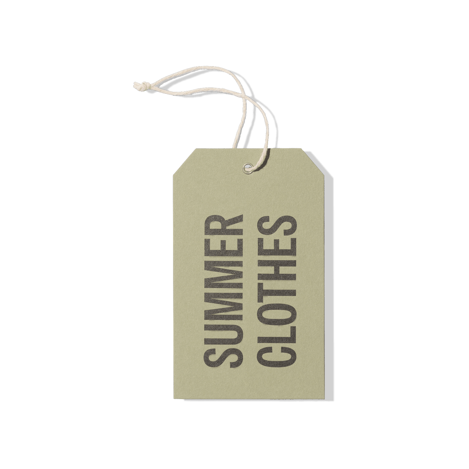 Papier Royal - "Summer Clothes" Hang Tag - Papier Royal
