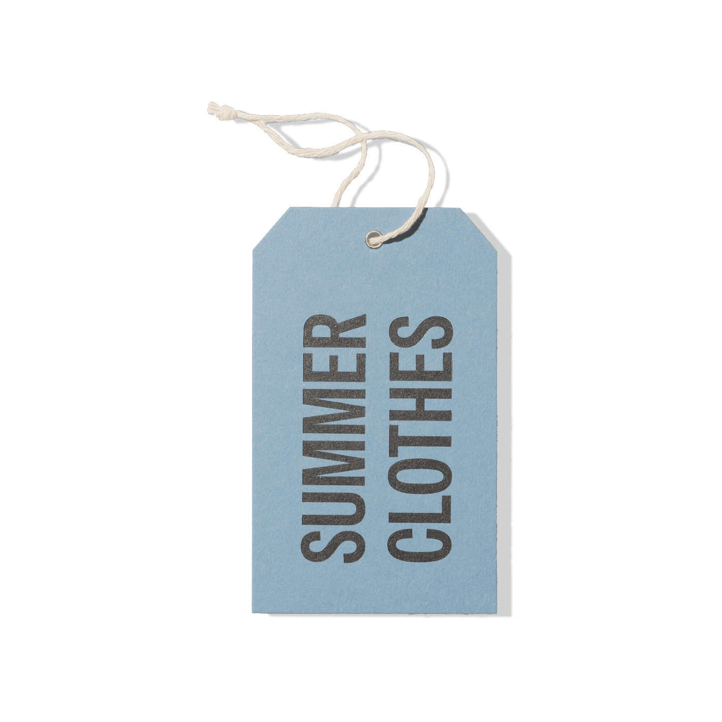 Papier Royal - "Summer Clothes" Hang Tag - Papier Royal