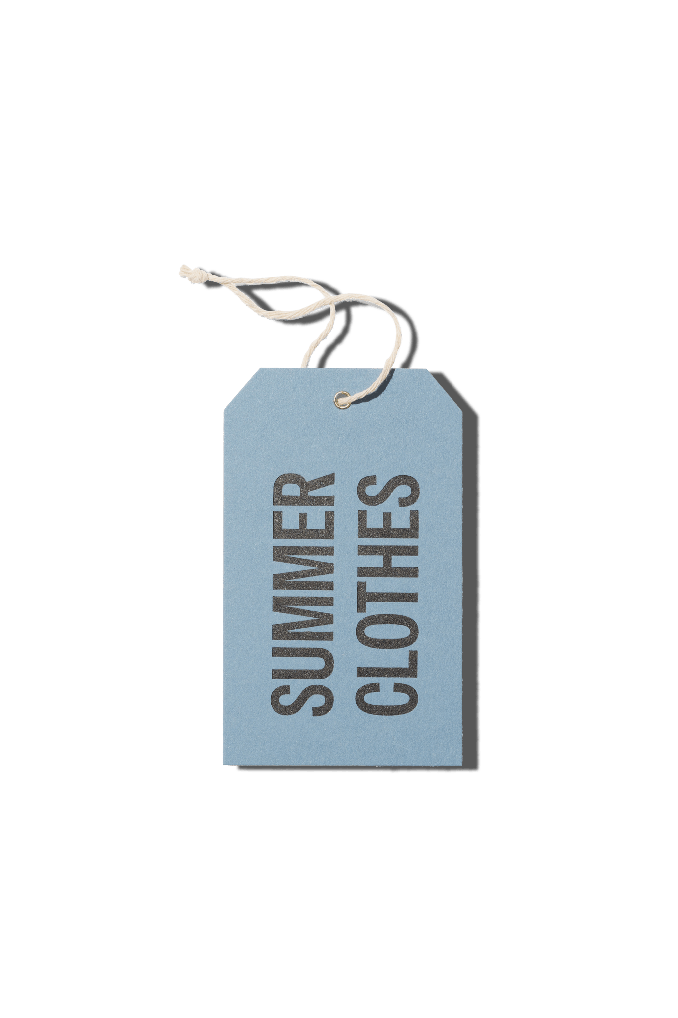 Papier Royal - "Summer Clothes" Hang Tag - Papier Royal