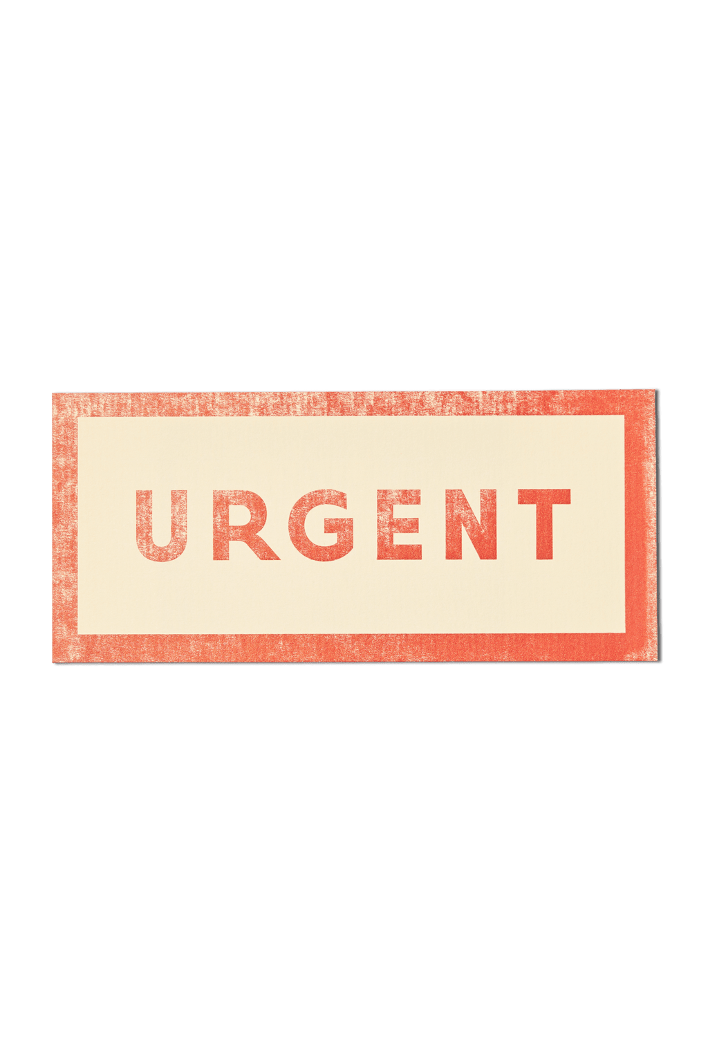 Papier Royal - "Urgent" sticker label - Papier Royal