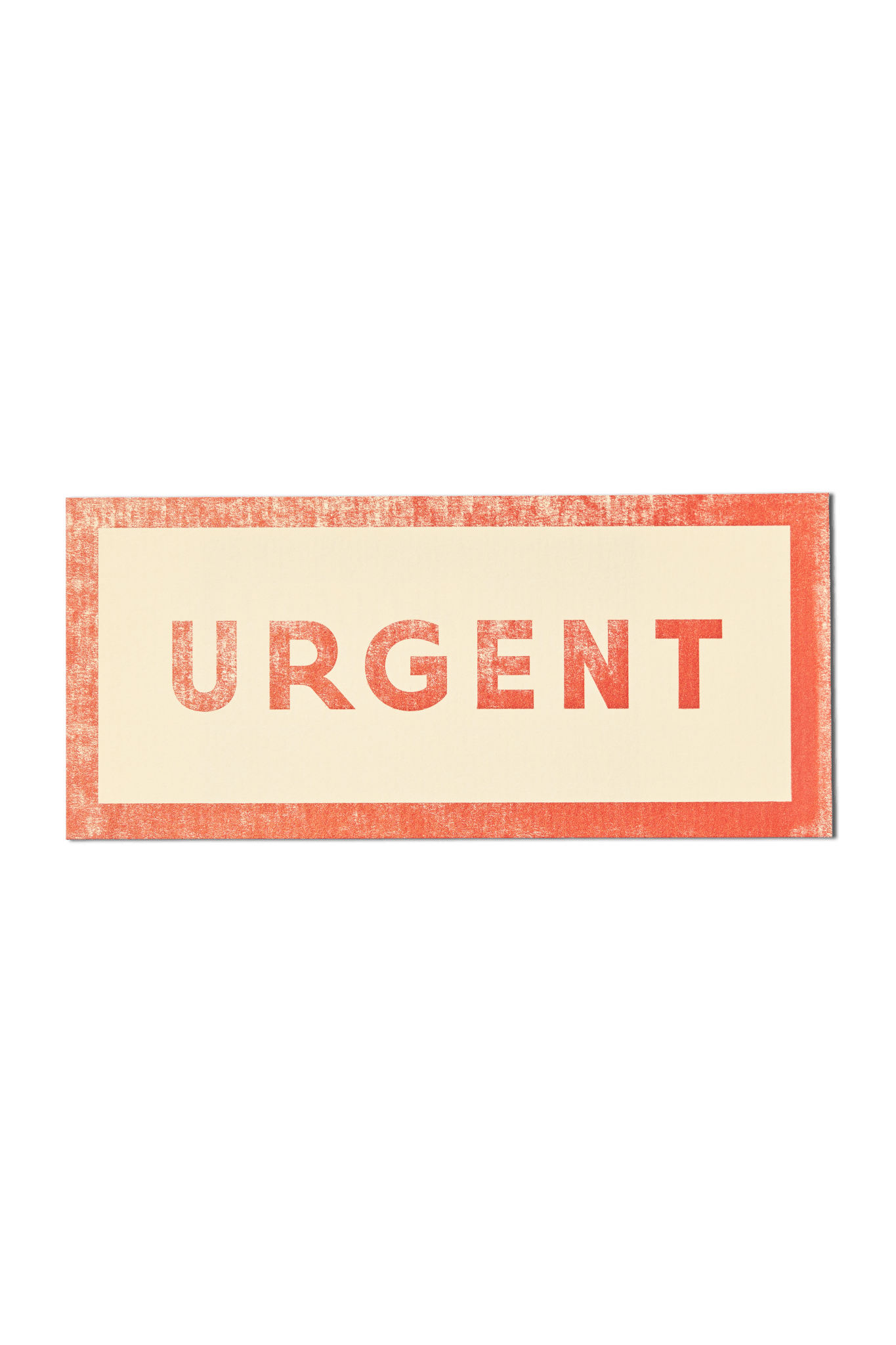 Papier Royal - "Urgent" sticker label - Papier Royal