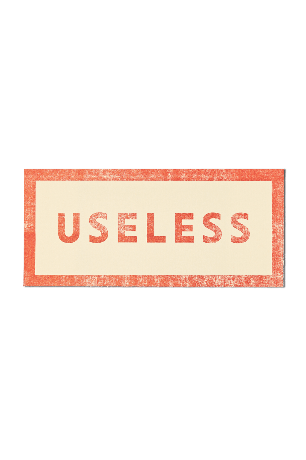Papier Royal - "Useless" / "Nul" Sticker Label - Papier Royal