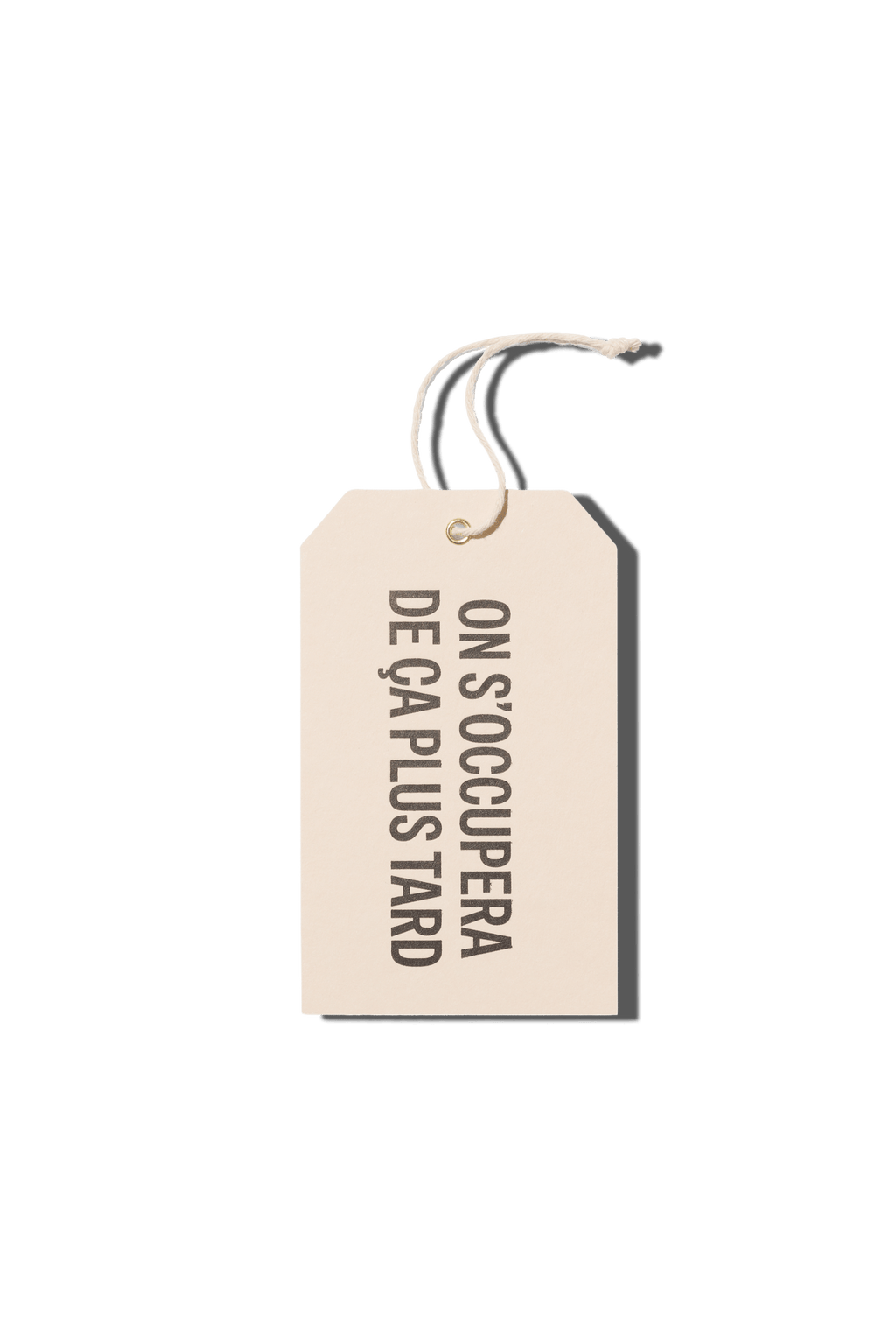 Papier Royal - "We'll Deal With This Later" Hang Tag - Papier Royal
