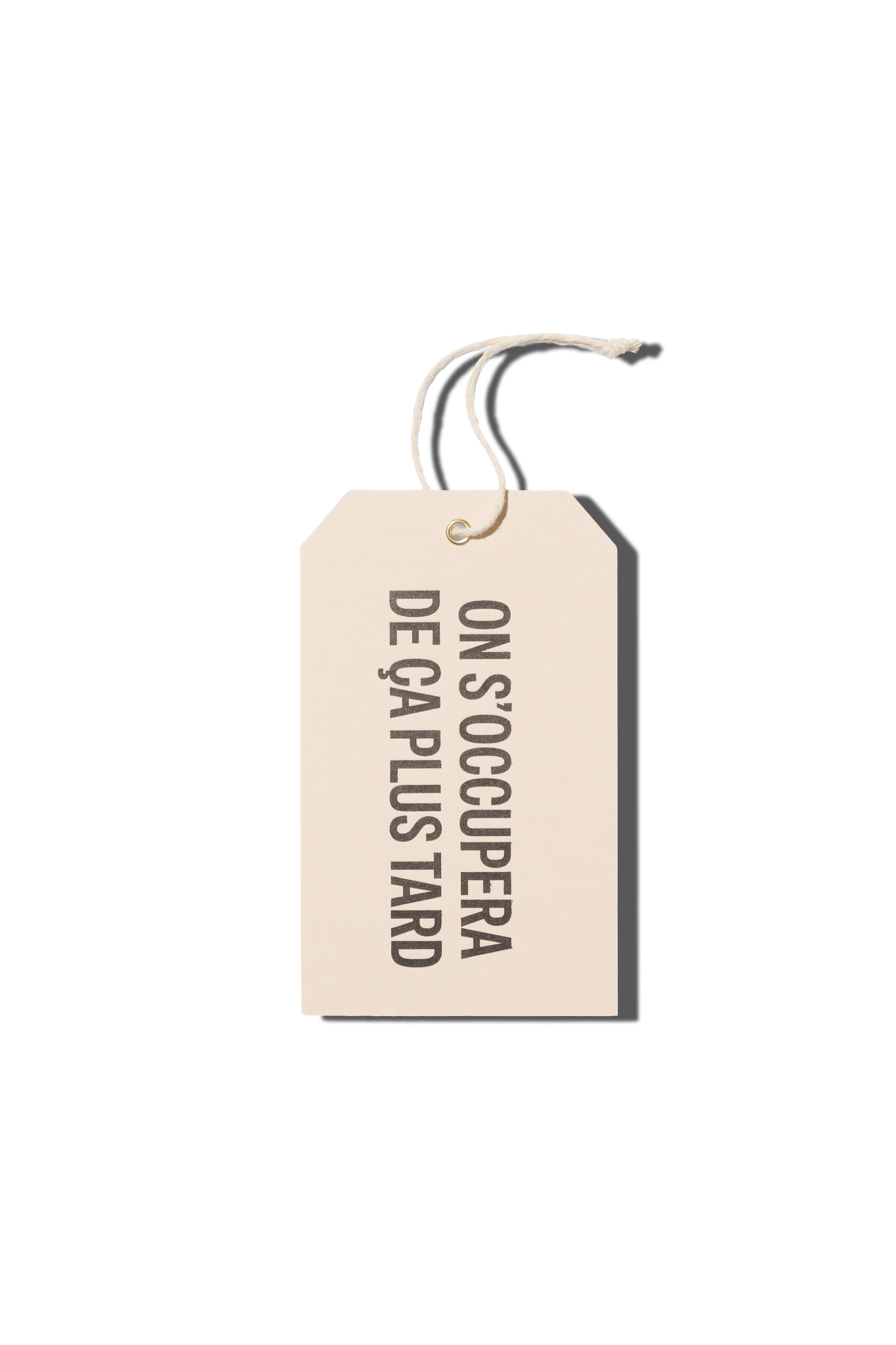 Papier Royal - "We'll Deal With This Later" Hang Tag - Papier Royal