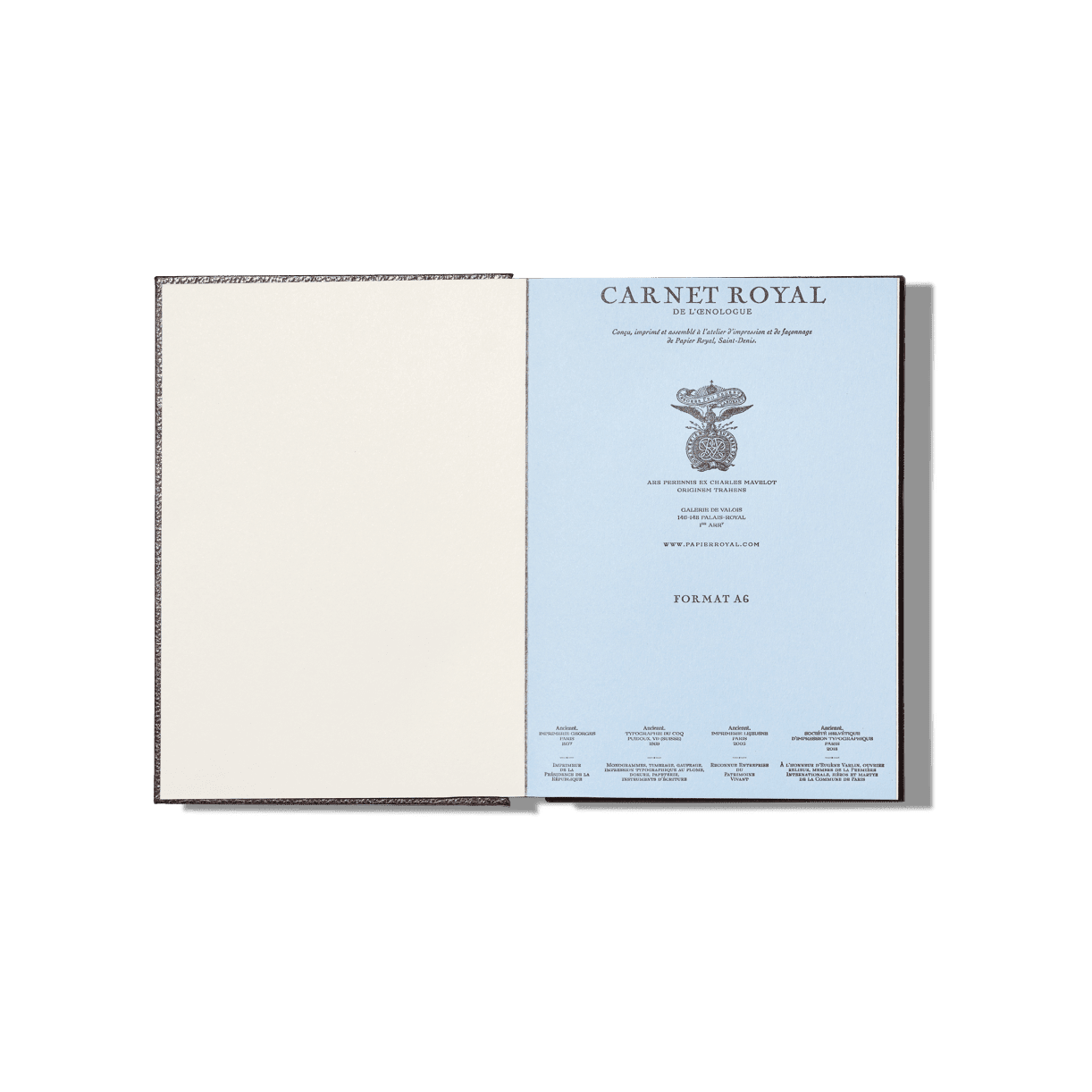 Papier Royal - Winetasting notebook - Papier Royal