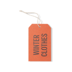 Papier Royal - "Winter Clothes" Hang Tag - Papier Royal