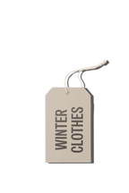 Papier Royal - "Winter Clothes" Hang Tag - Papier Royal