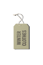 Papier Royal - "Winter Clothes" Hang Tag - Papier Royal