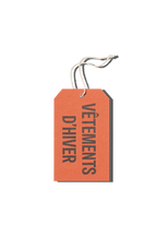 Papier Royal - "Winter Clothes" Hang Tag - Papier Royal