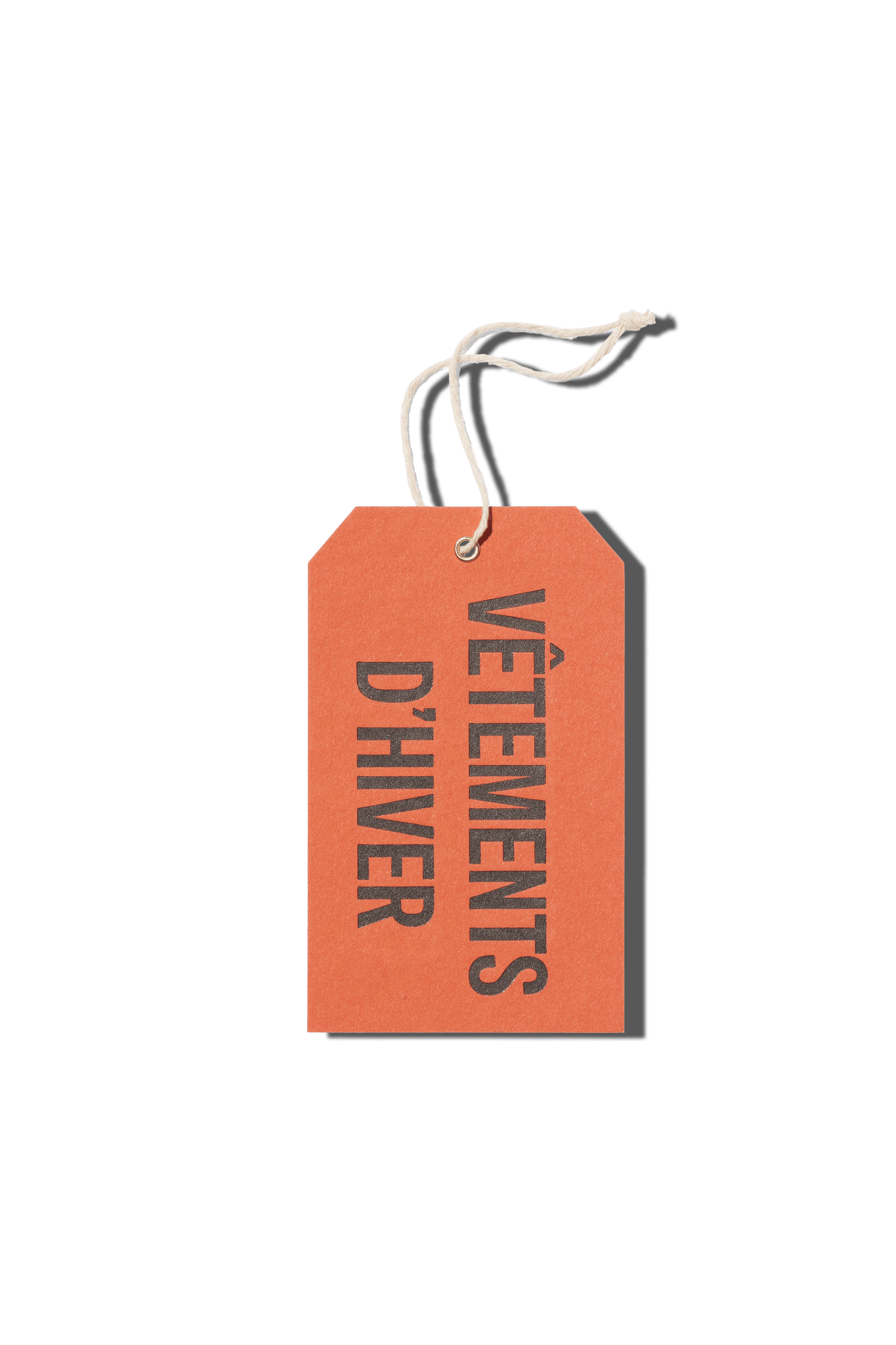 Papier Royal - "Winter Clothes" Hang Tag - Papier Royal