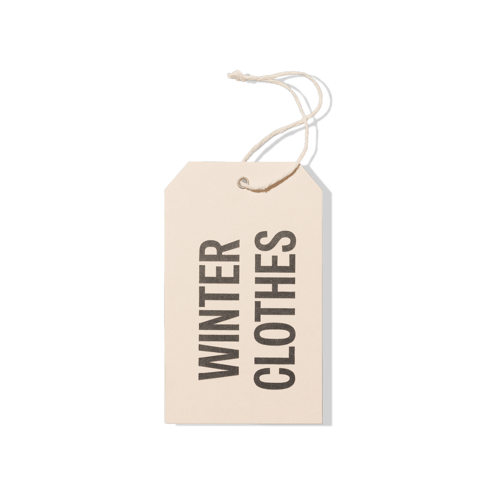 Papier Royal - "Winter Clothes" Hang Tag - Papier Royal