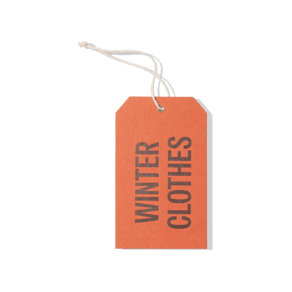 Papier Royal - "Winter Clothes" Hang Tag - Papier Royal