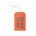 Papier Royal - "Winter Clothes" Hang Tag - Papier Royal
