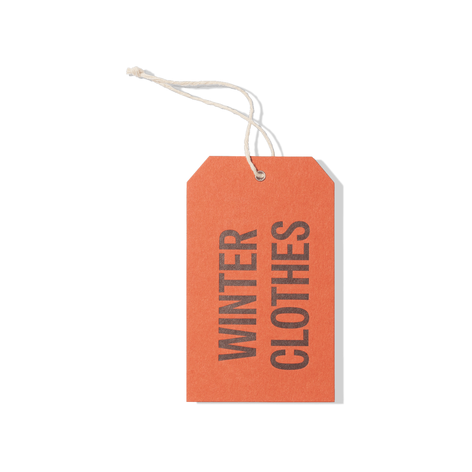 Papier Royal - "Winter Clothes" Hang Tag - Papier Royal