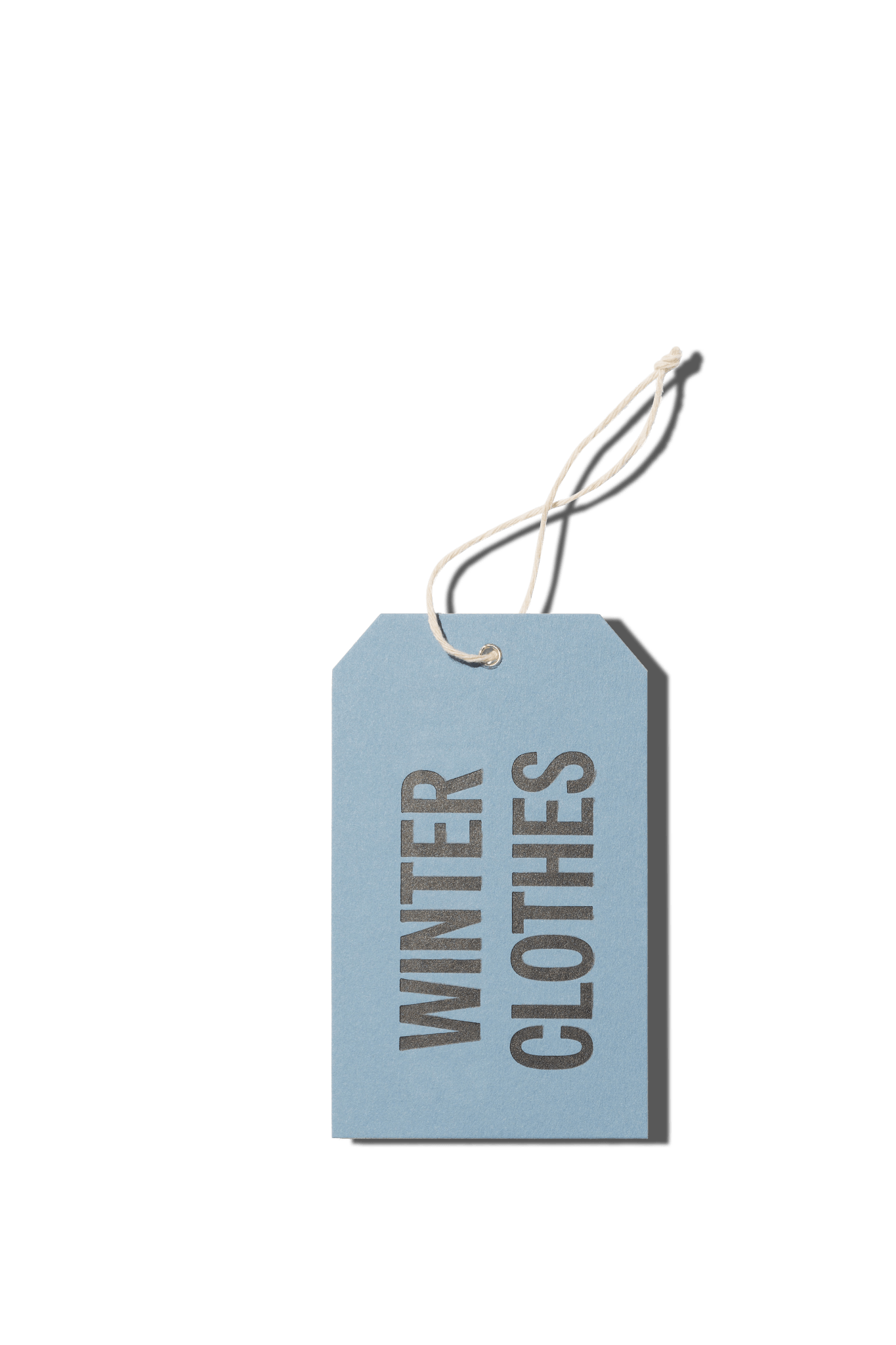 Papier Royal - "Winter Clothes" Hang Tag - Papier Royal