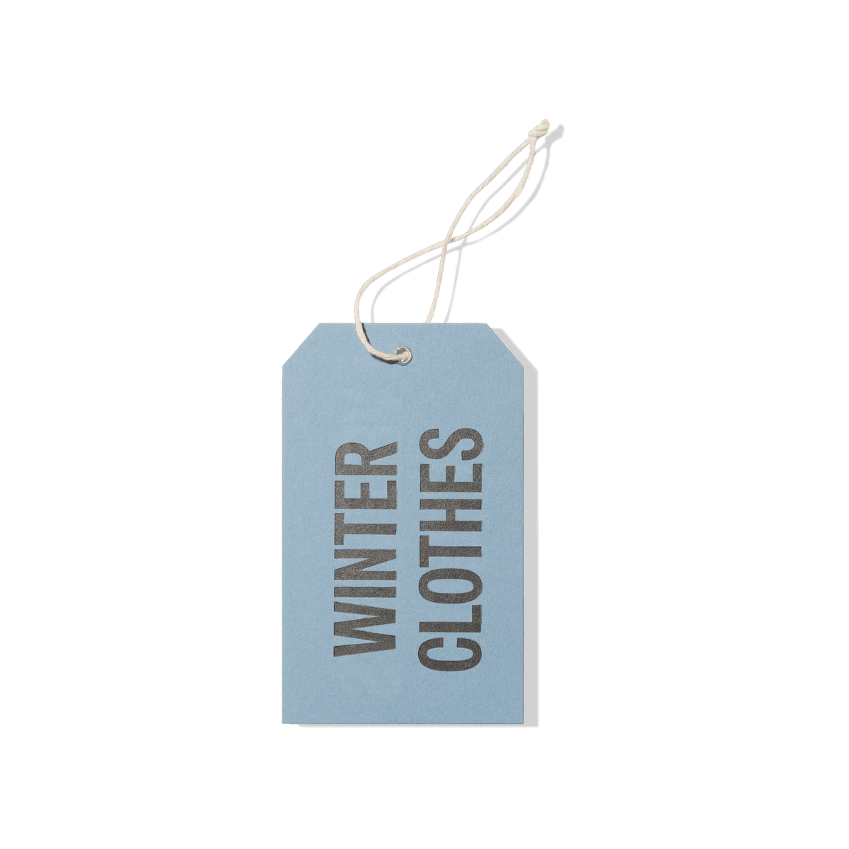 Papier Royal - "Winter Clothes" Hang Tag - Papier Royal