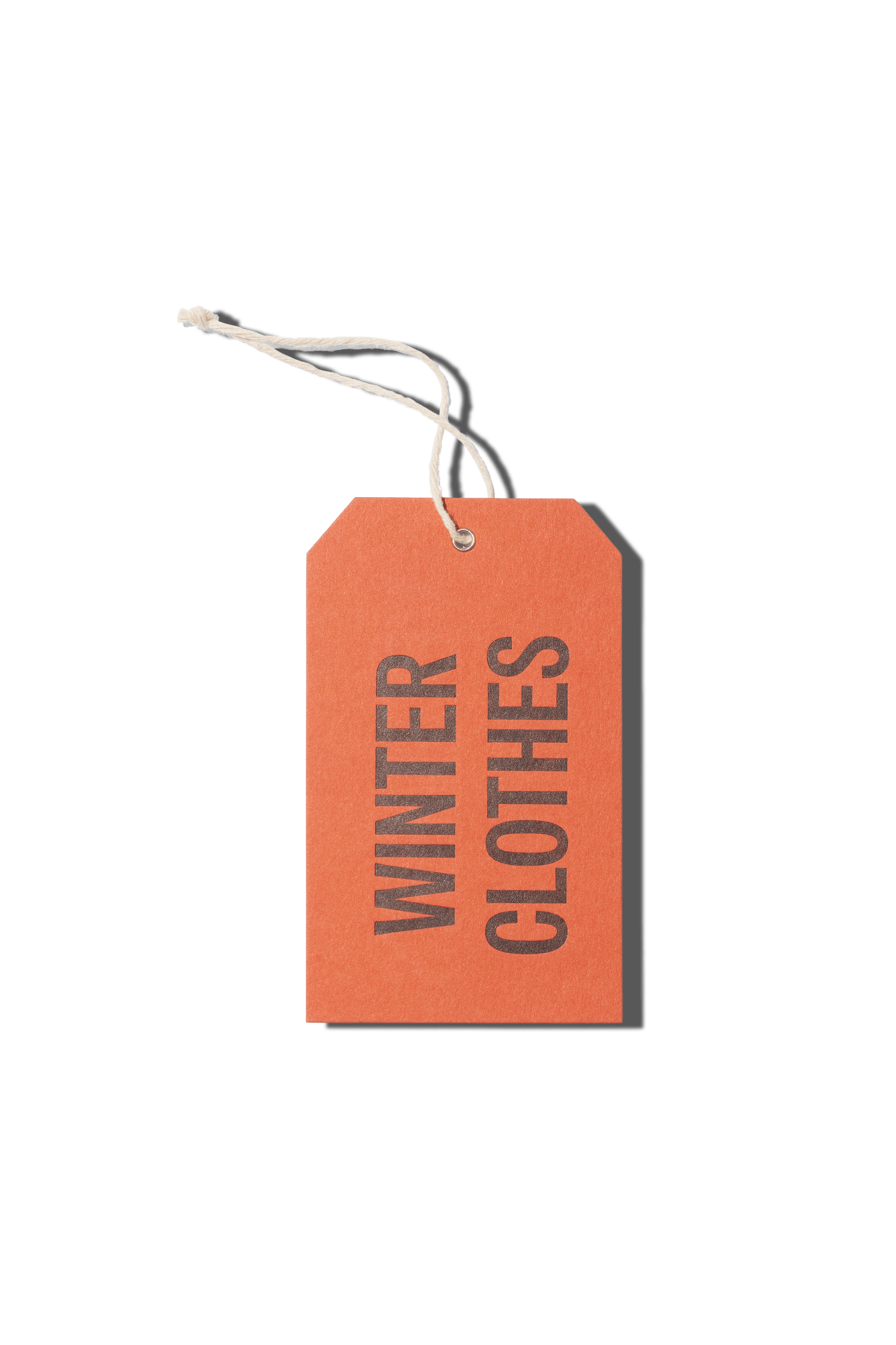 Papier Royal - "Winter Clothes" Hang Tag - Papier Royal