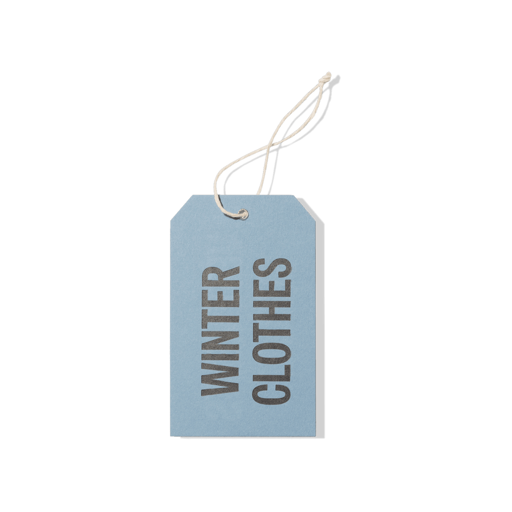 Papier Royal - "Winter Clothes" Hang Tag - Papier Royal