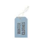 Papier Royal - "Winter Clothes" Hang Tag - Papier Royal