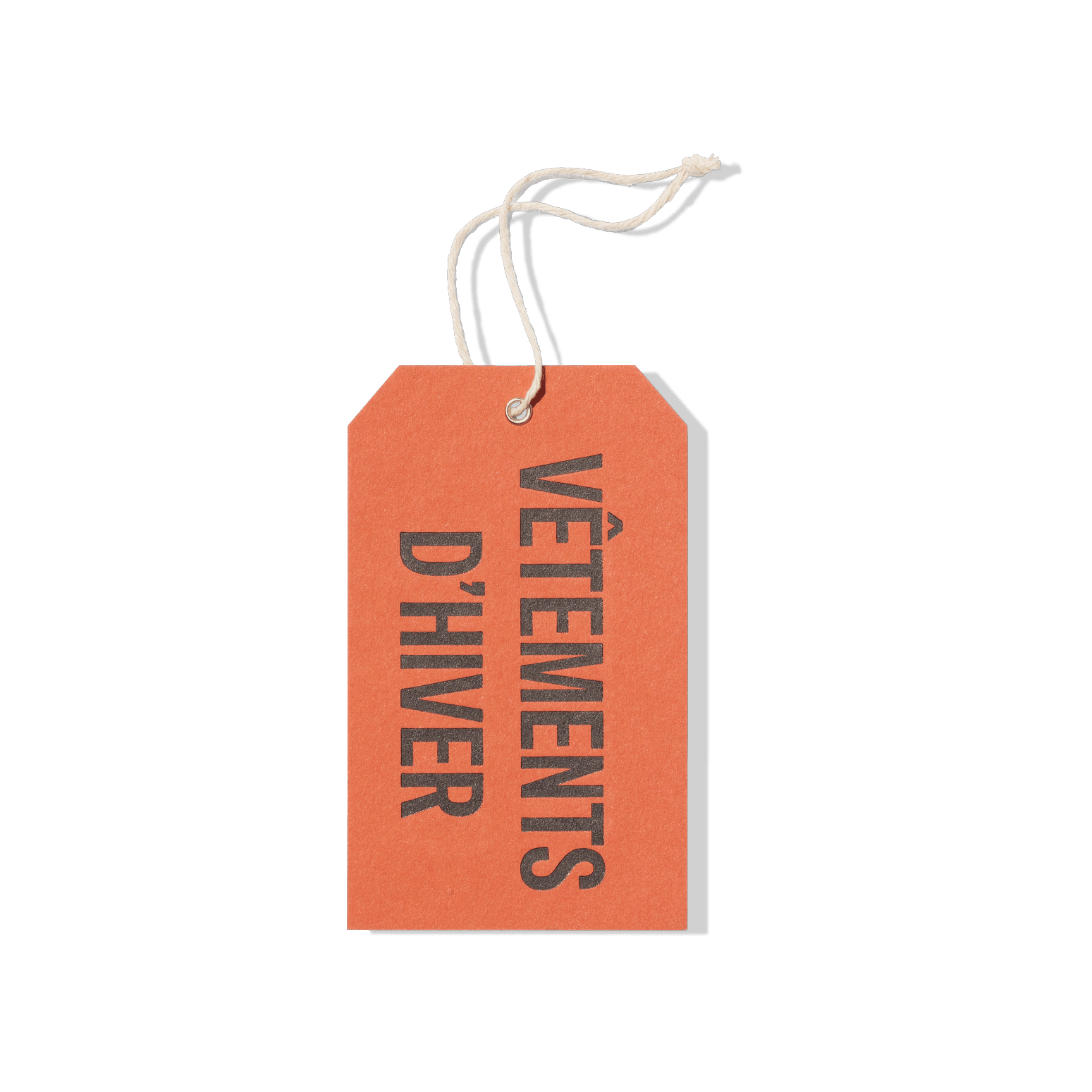 Papier Royal - "Winter Clothes" Hang Tag - Papier Royal
