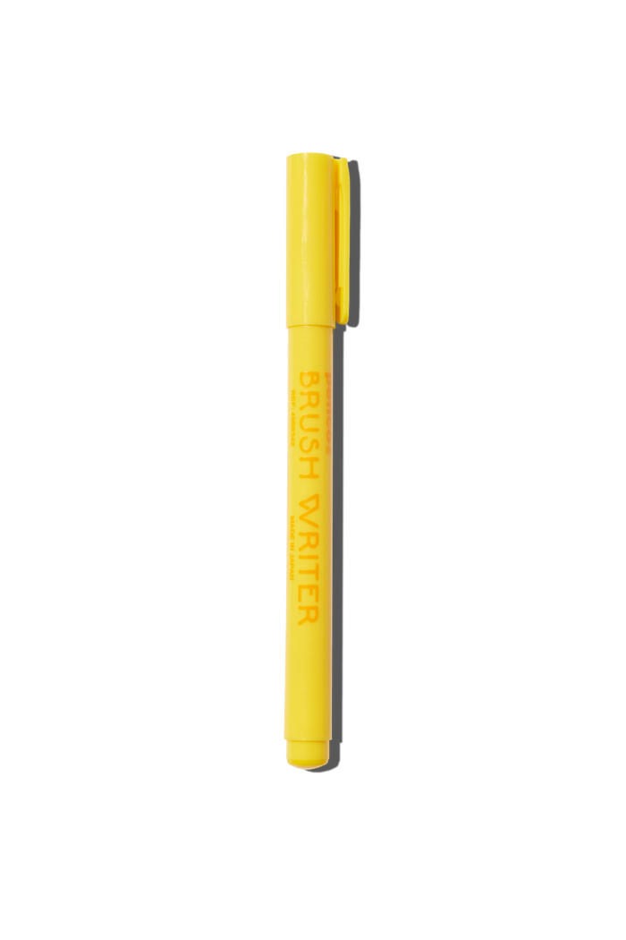 Papier Royal — Penco Brush Writer Yellow